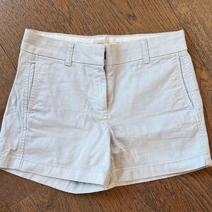 J. Crew Women's Light Blue Chino Shorts